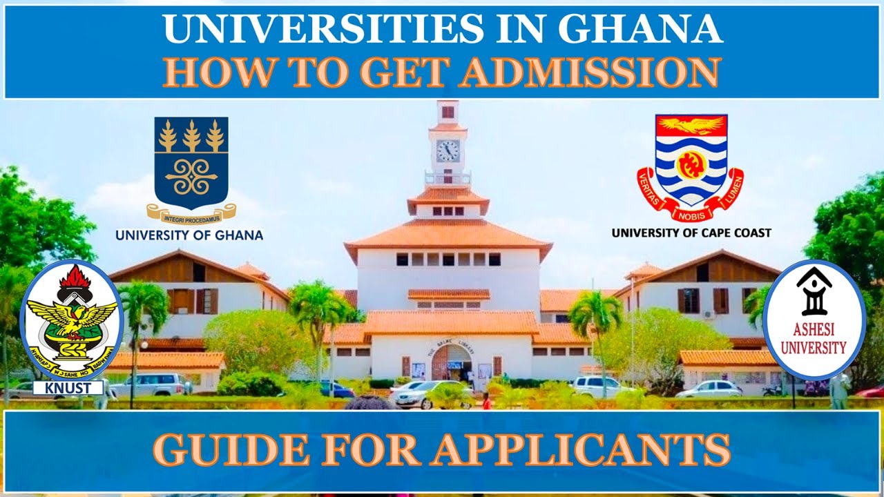 👩🏽‍🎓UNIVERSITIES IN 🇬🇭GHANA - ADMISSIONS PROCESS 👩🏽‍🎓 #universityofghana #KNUST #Ghana #Nigeria