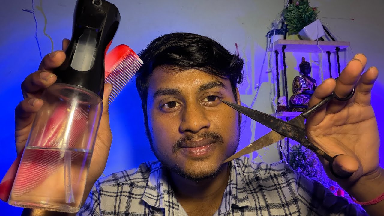 ASMR BARBER ROLEPLAY: CLOSE UP Personal Attention | Soft Whispering & Instant Sleep 💤