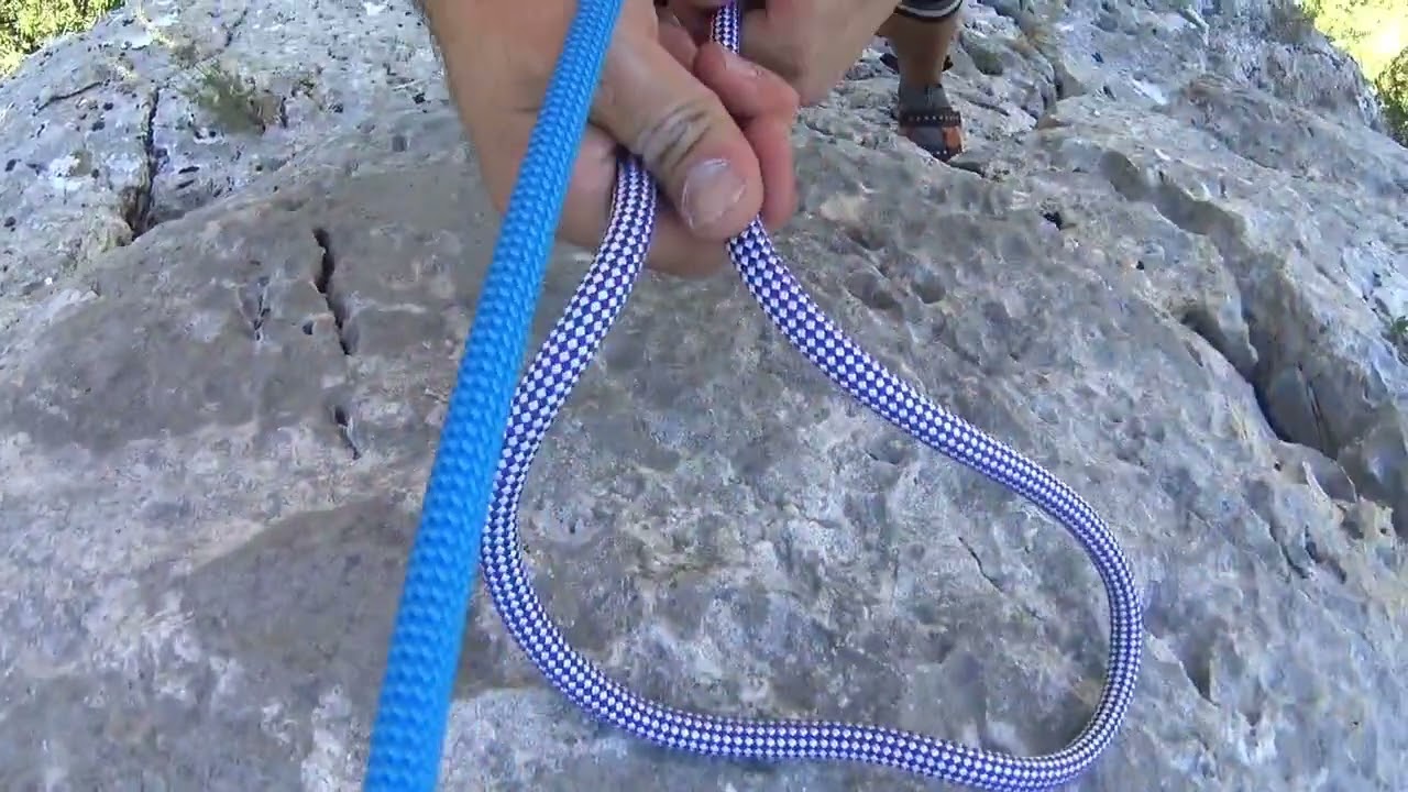 Scalata in lead solo (autosicura)