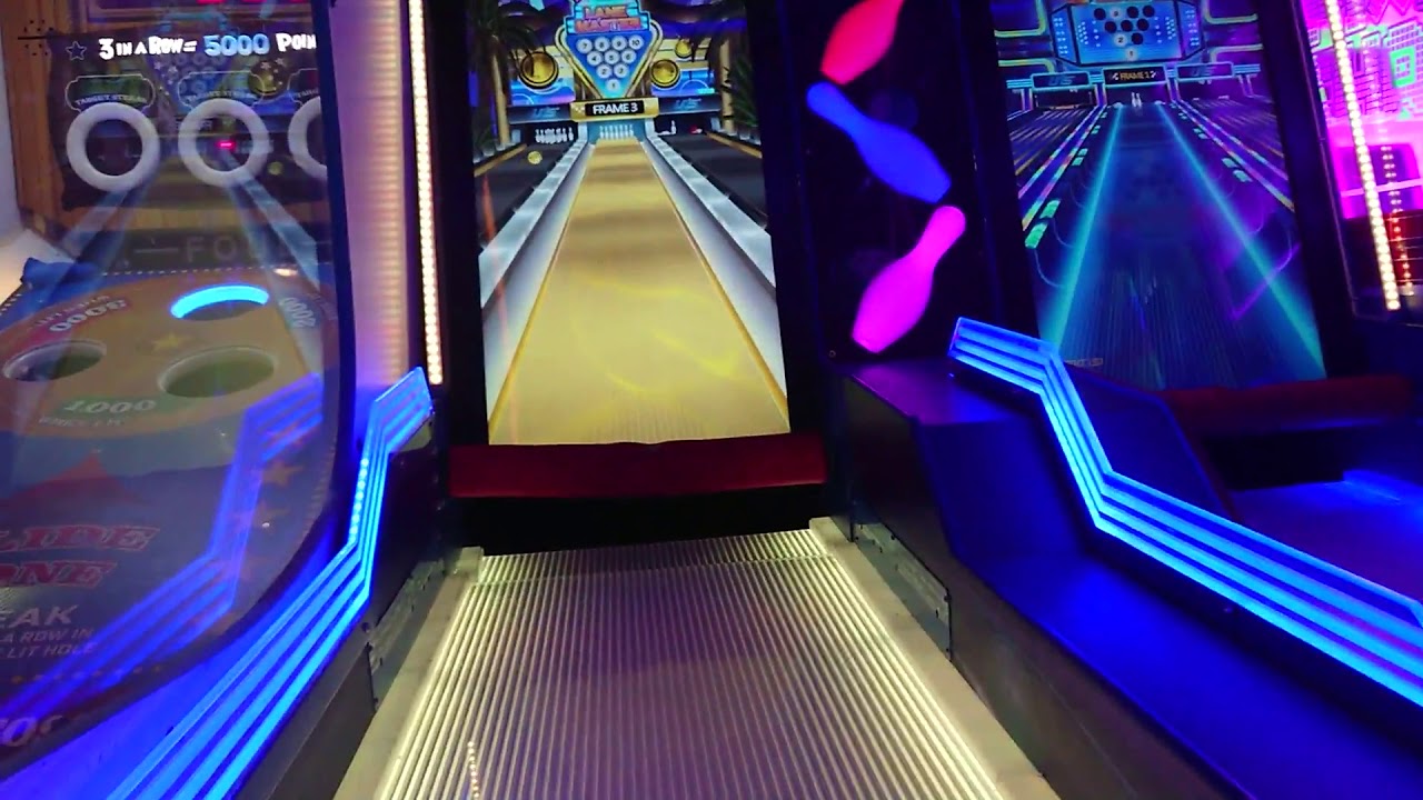 Playing Lane Master In The Namco Arcades