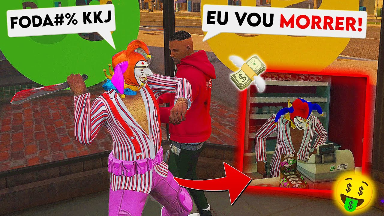 HOJE EU ACORDEI SÓ A MENTE DO PALHAÇÃO 😈