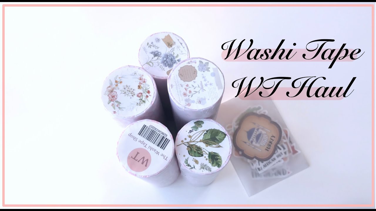 [ASMR Vintage Journal] | Washi Tape Haul