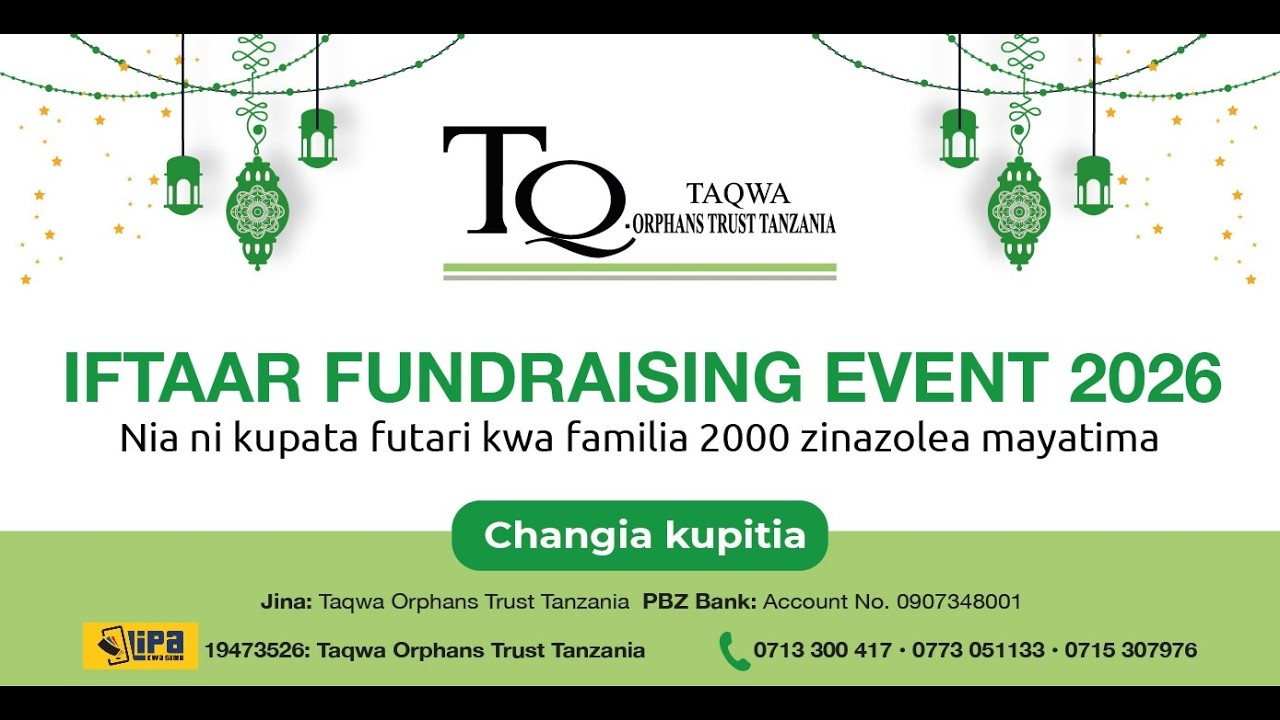JAMBO KUBWA LAFANYIKA MDA HUU ILI KUFURAHISHA FAMILIA 2000 ZINAZOLEA MAYATIMA