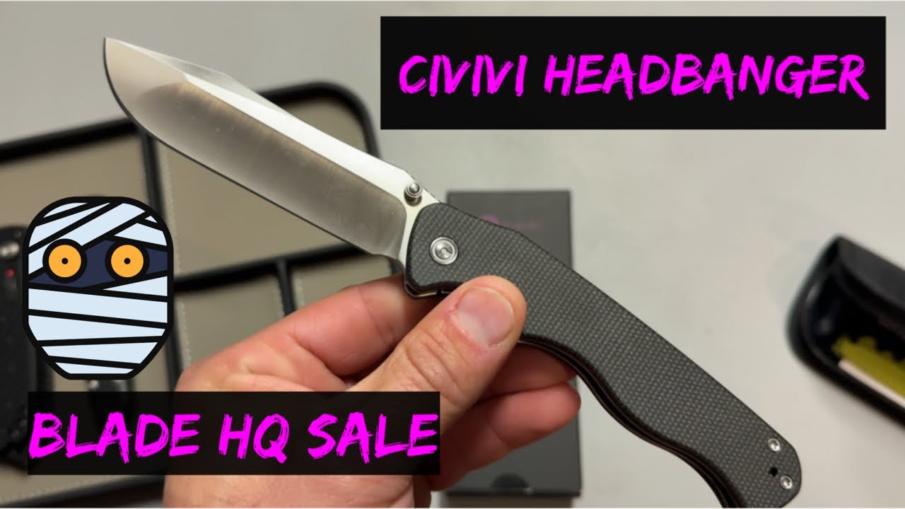 Новая распродажа CIVIVI Headbanger & Blade HQ на Хэллоуин