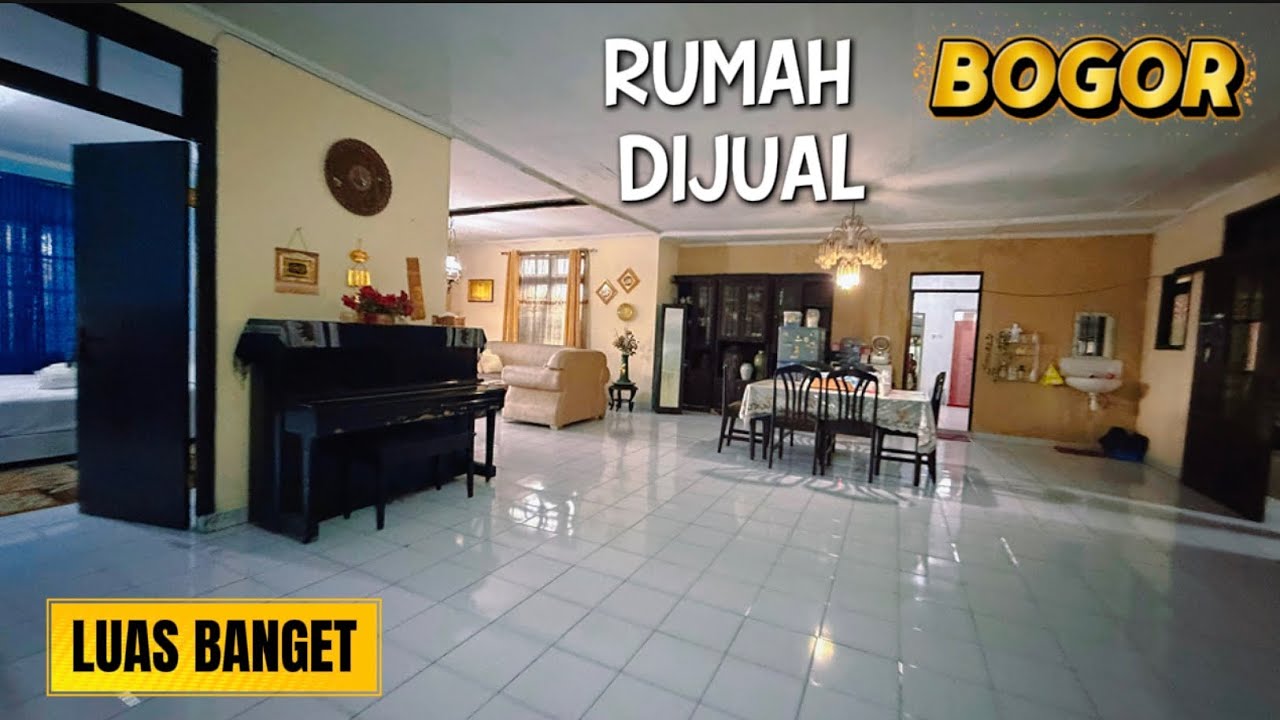 RUMAH DIJUAL DI BOGOR LUAS BANGET,LT 673, LB 300 m2, HANYA  900 juta nego