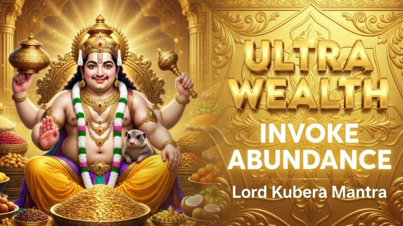 Kubera Wealth Mantra | Ancient Wealth Secret | High Intense Invocation