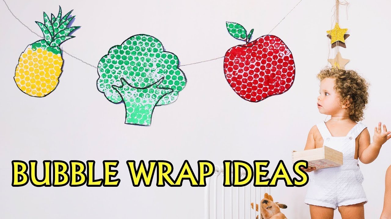 8 Fun Bubble Wrap Crafts Kids will Love   Best DIY Video  | 123 Easy DIY Crafts