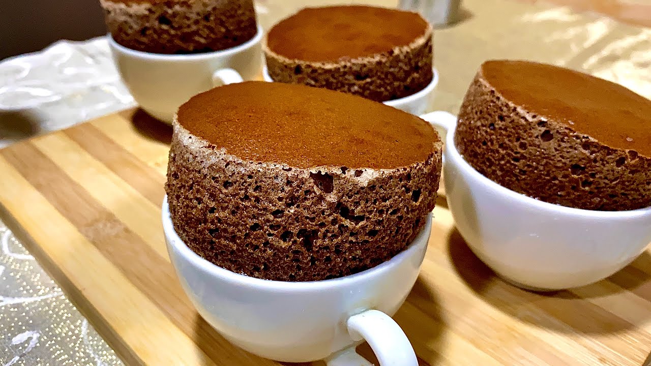 Soufflé au chocolat sans gluten  ⚠️ تحلية ساهلة توجديها في دقائق و بمكونات بسيطة و بدون غلوتين
