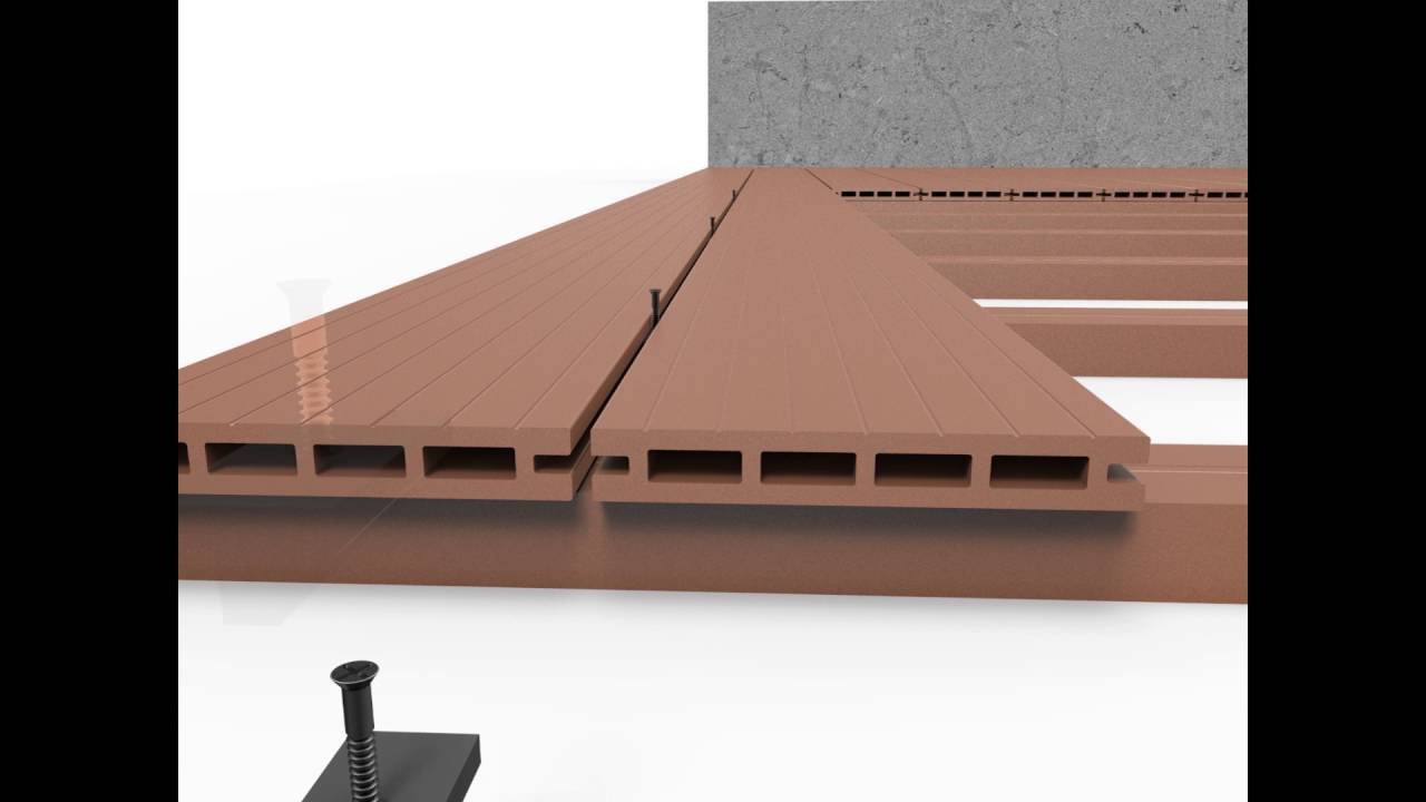 EXTRUBOIS - Montage d'une terrasse en bois composite - 2016