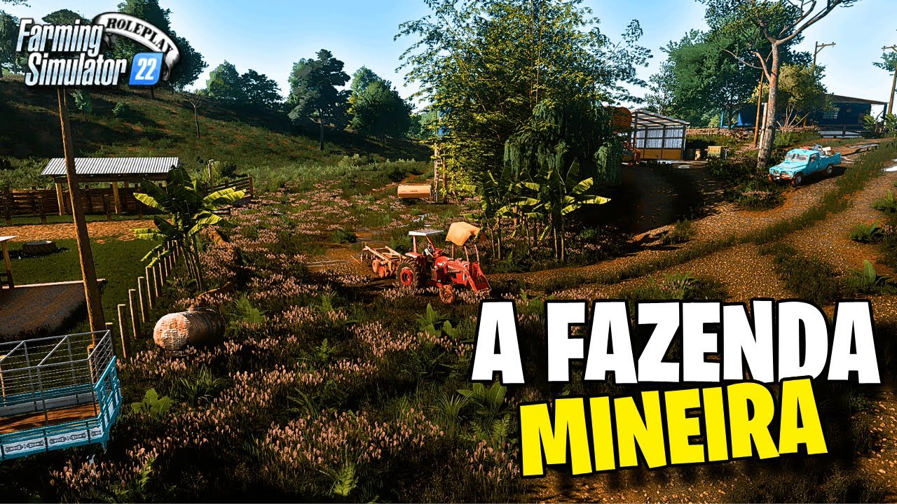 A Fazenda Mineira - Recome&ccedil;o #Ep01 I Comprei uma nova Fazenda em Minas Gerais l Farming Simulator 22