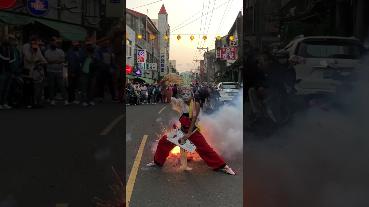 民雄振保堂八家將坐炮