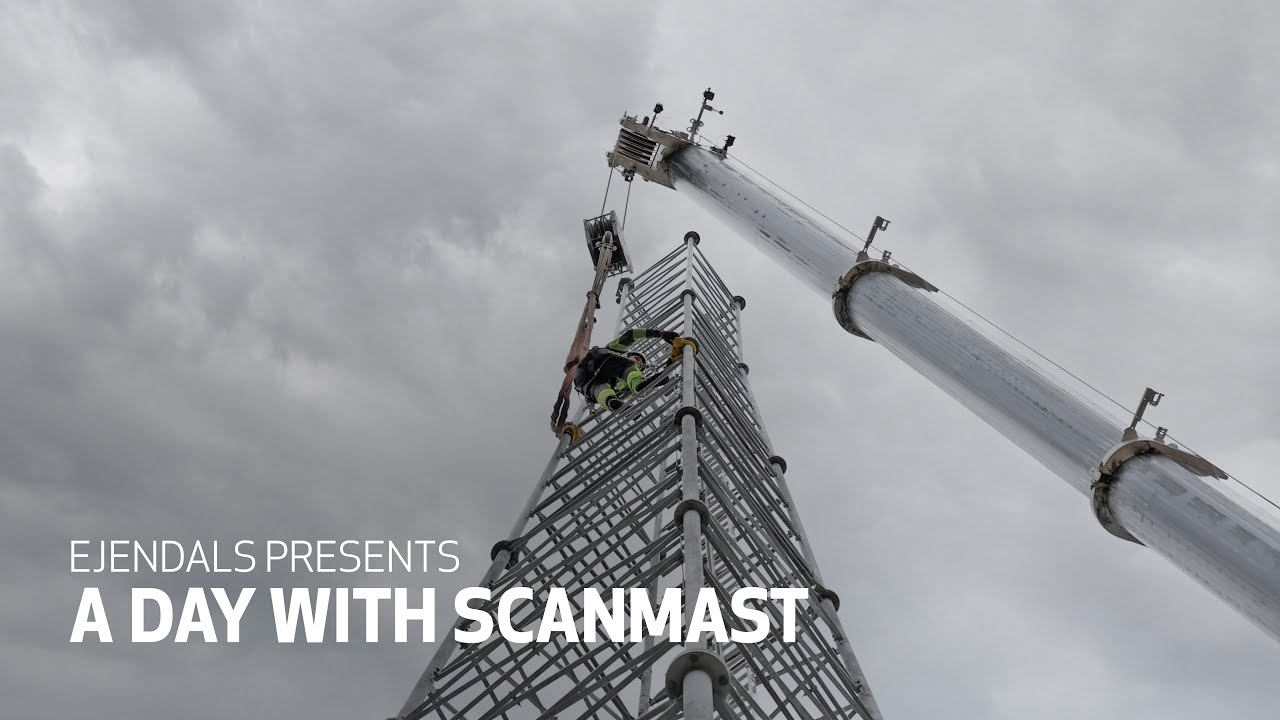 Building a 48m Telecom Tower | Scanmast Site Safety with TEGERA & JALAS