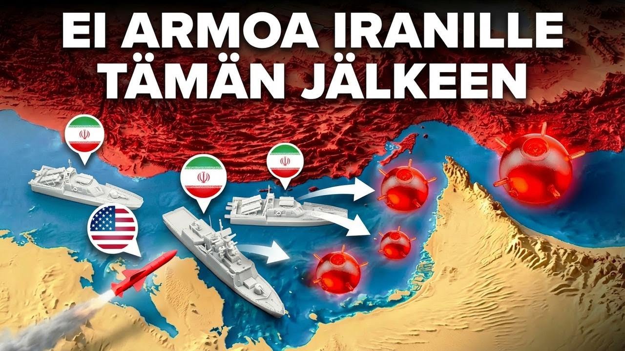 Iran teki anteeksiantamattoman tempun Hormuzinsalmessa – USA:n kosto oli raju