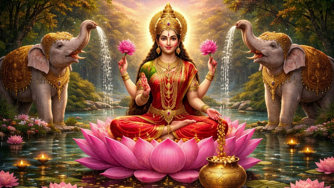 लक्ष्मी श्लोक | प्रतिदिन धन| दैनिक मंत्र | Lakshmi Shloka | Wealth, Prosperity & Abundance