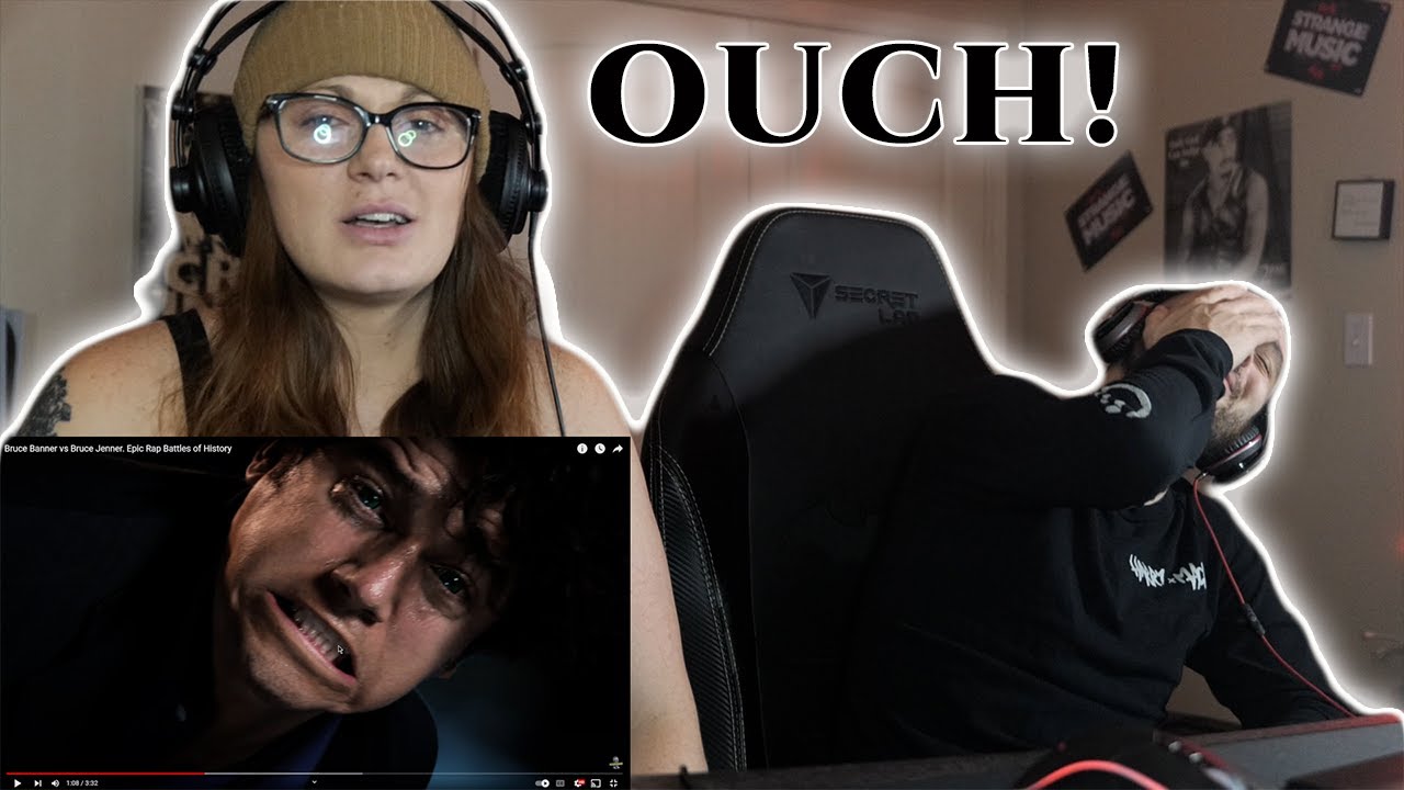 Bruce Banner vs Bruce Jenner | (Epic Rap Battles Of History) - Reaction!
