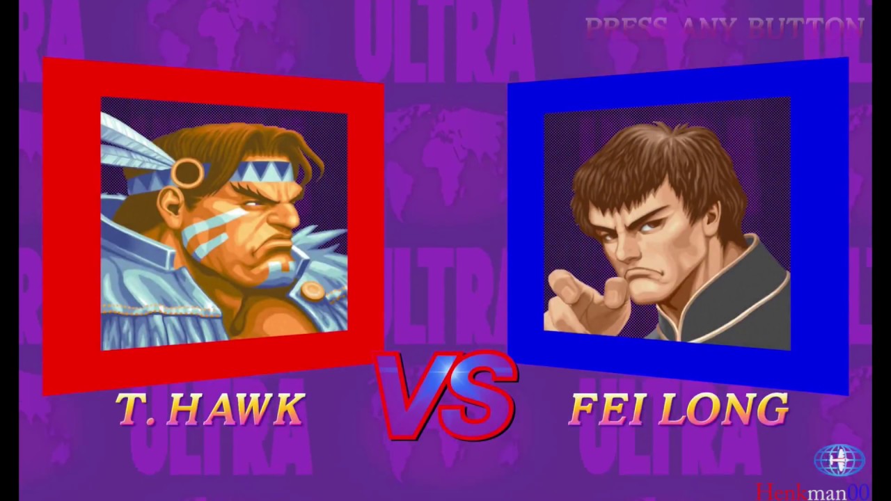Ultra Street Fighter II T Hawk Arcade