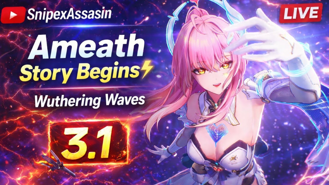 NEW Main Story Just Dropped ⚡| Ameath Arc | Wuthering Waves 3.1 LIVE