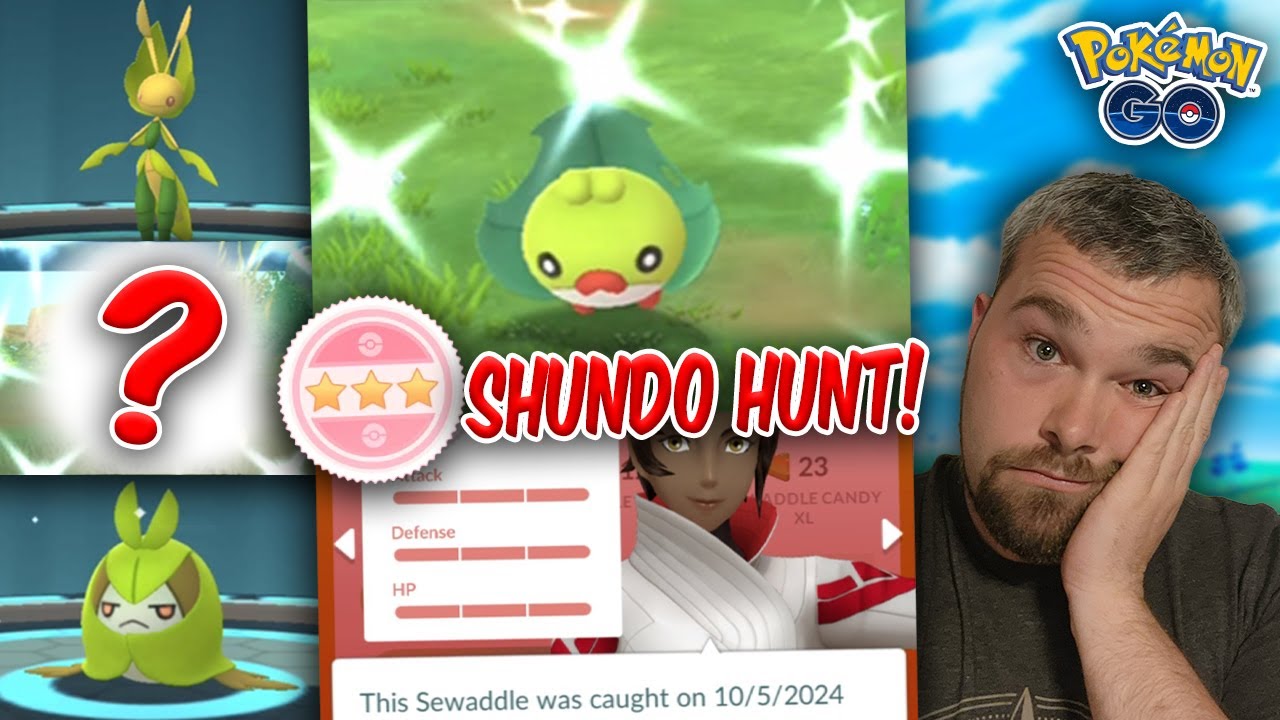 Shundo Sewaddle Hunt! But THIS Made It Impossible... (Pokémon GO)