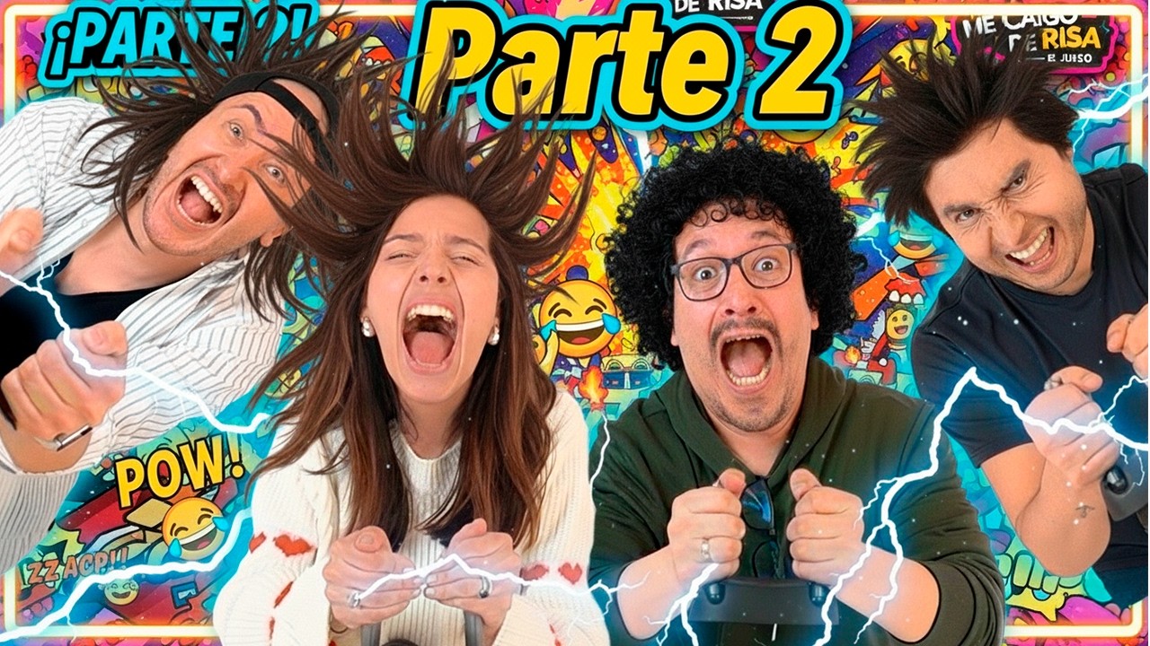 El reto más loco: imitando Me Caigo de Risa con Paulis y Mauro - Parte 2 😅 Agentes Dementes