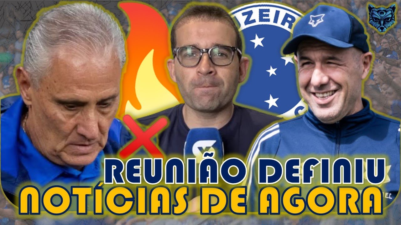 SAIU ❌️🔥 REUNIÃO BATE O MARTELO SOBRE DEMISSÃO DO TITE | JARDIM DIRETOR + NEWS DO CRUZEIRO #futebol