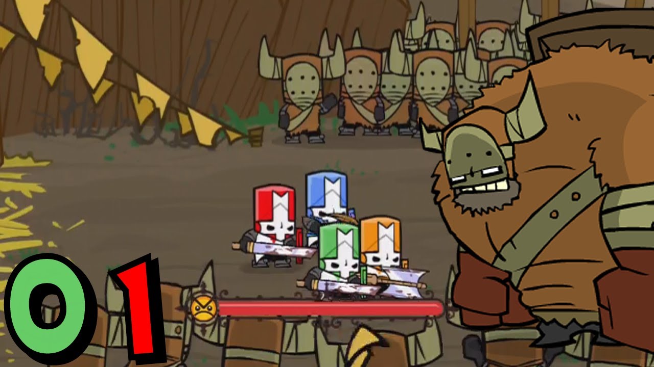 Castle Crashers (Кооператив) — Эпизод 01