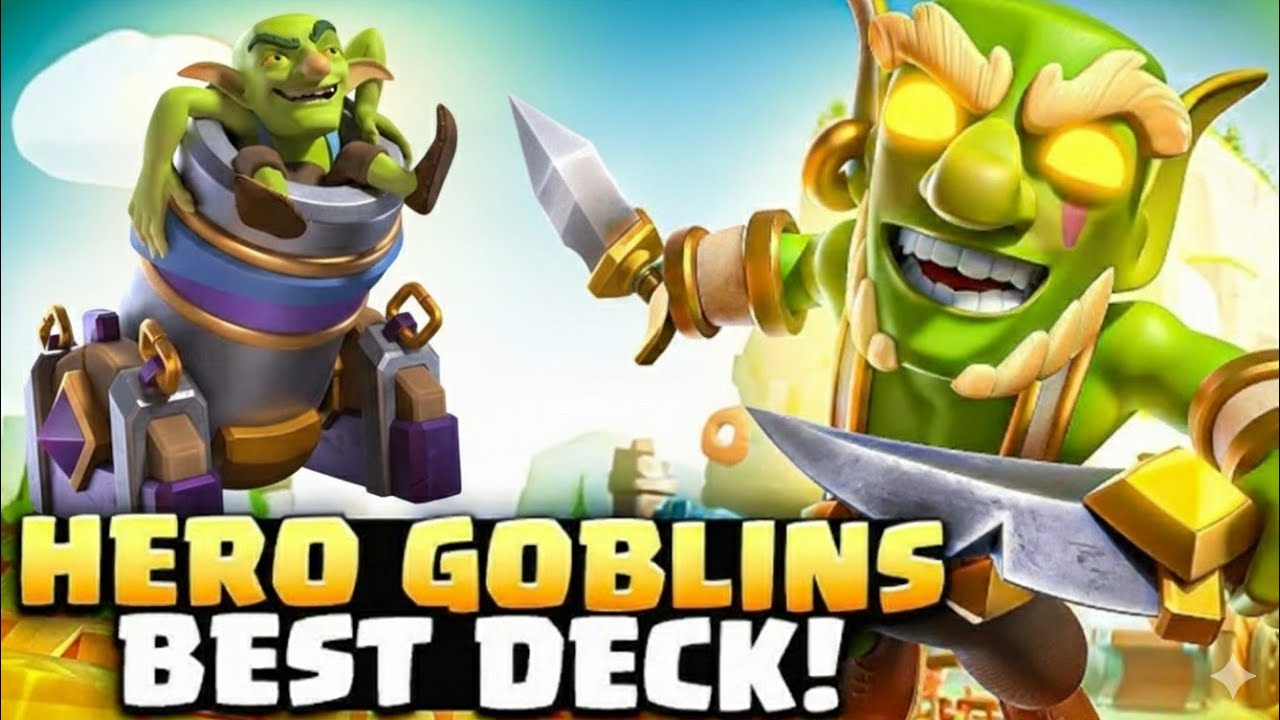 NEW BEST MORTAR DECK 2026! 🤯🔥 Hero Goblins + Evo Mortar