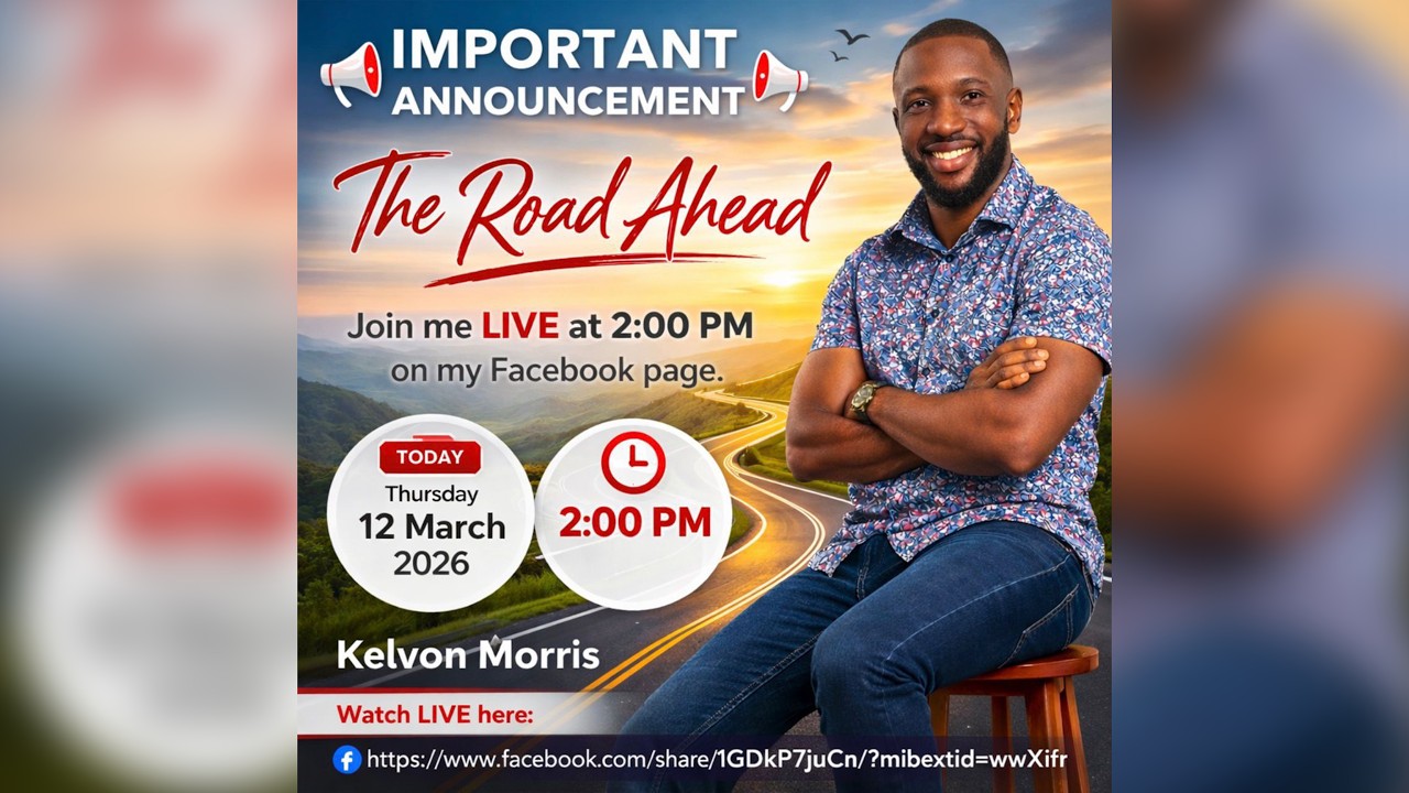 The Road Ahead | Important Announcement by Kelvon Morris