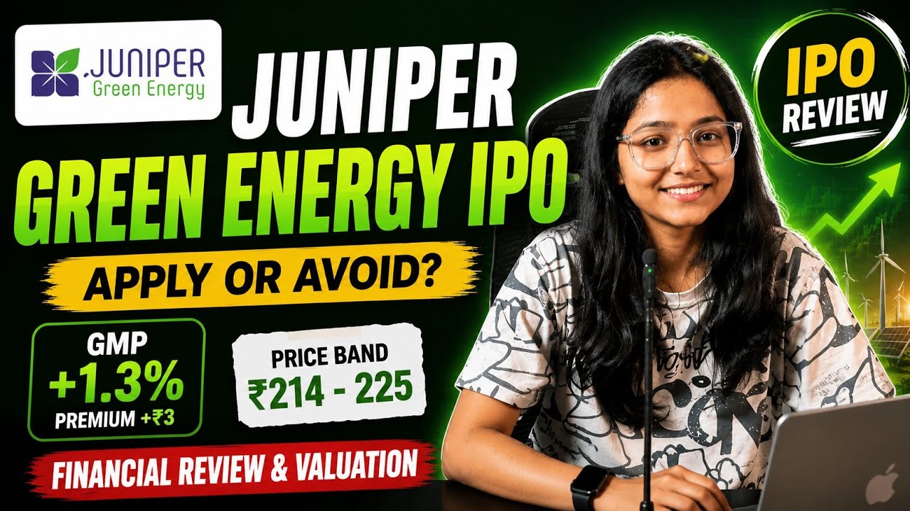 Juniper Green Energy IPO GMP Today | Listing Gain Expected? #stockmarket #ipo 