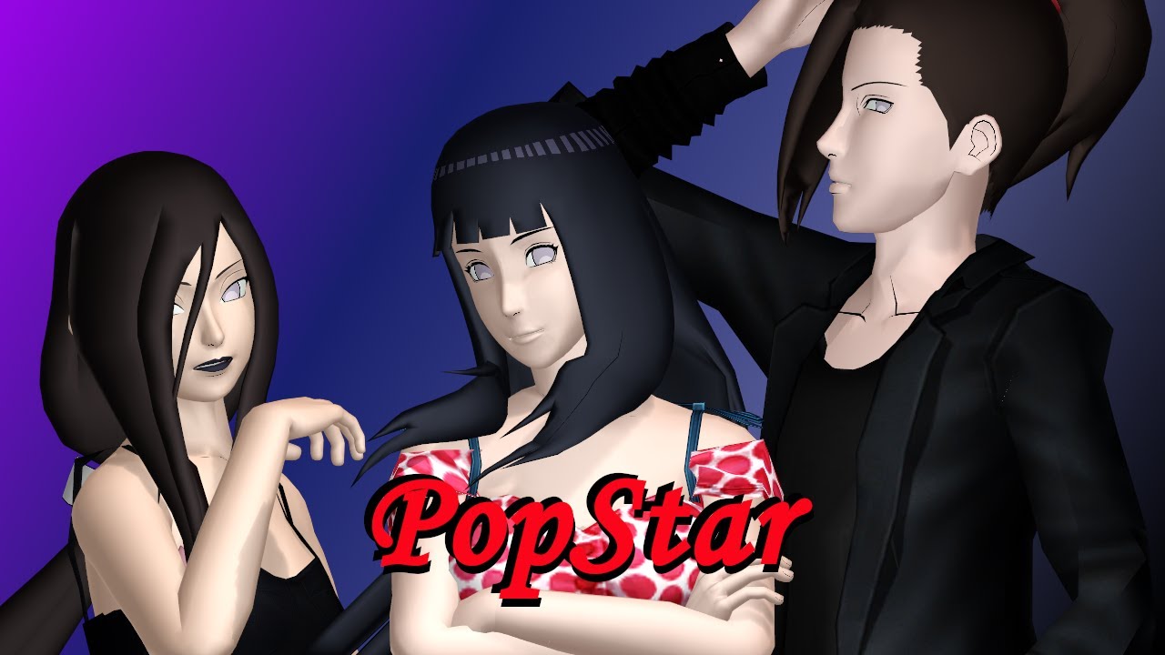 [MMD Naruto]Neji, Hanabi&Hinata - PopStar Xfor @Dragonfruit JamsX