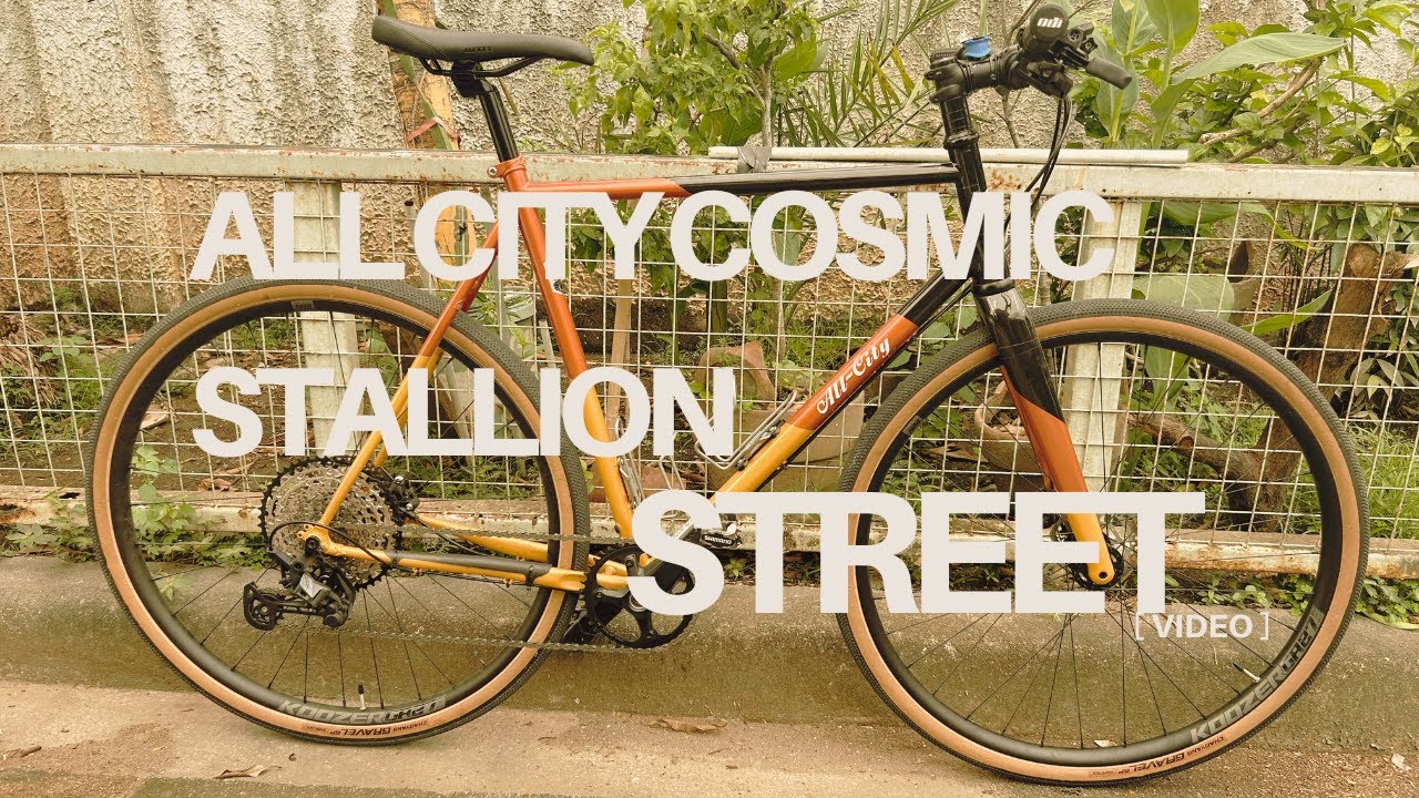 All City Cosmic Stallion Flatbar - Gravel Meets Street Style! 