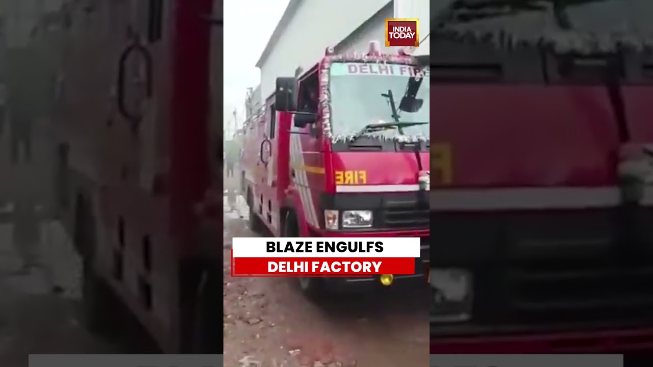 Delhi Factory Fire: Several Fire Tenders Battle Massive Blaze In Narela | Fire News