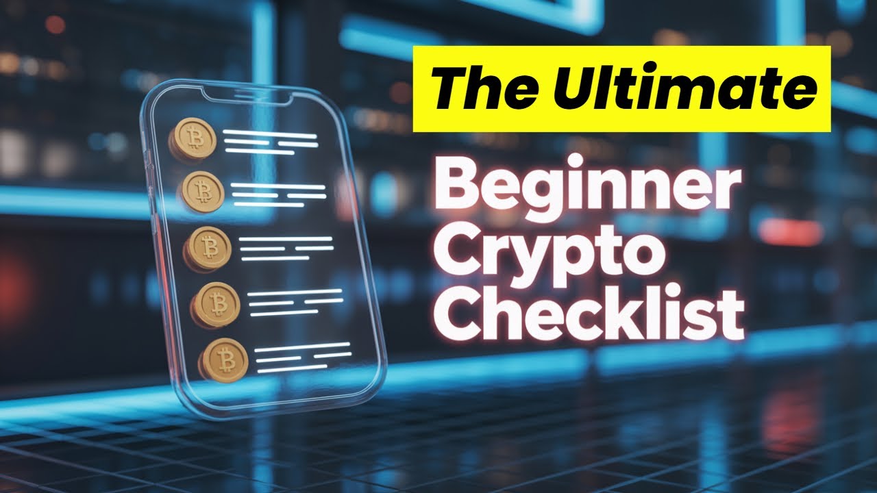Every Beginner MUST HAVE This Crypto Checklist