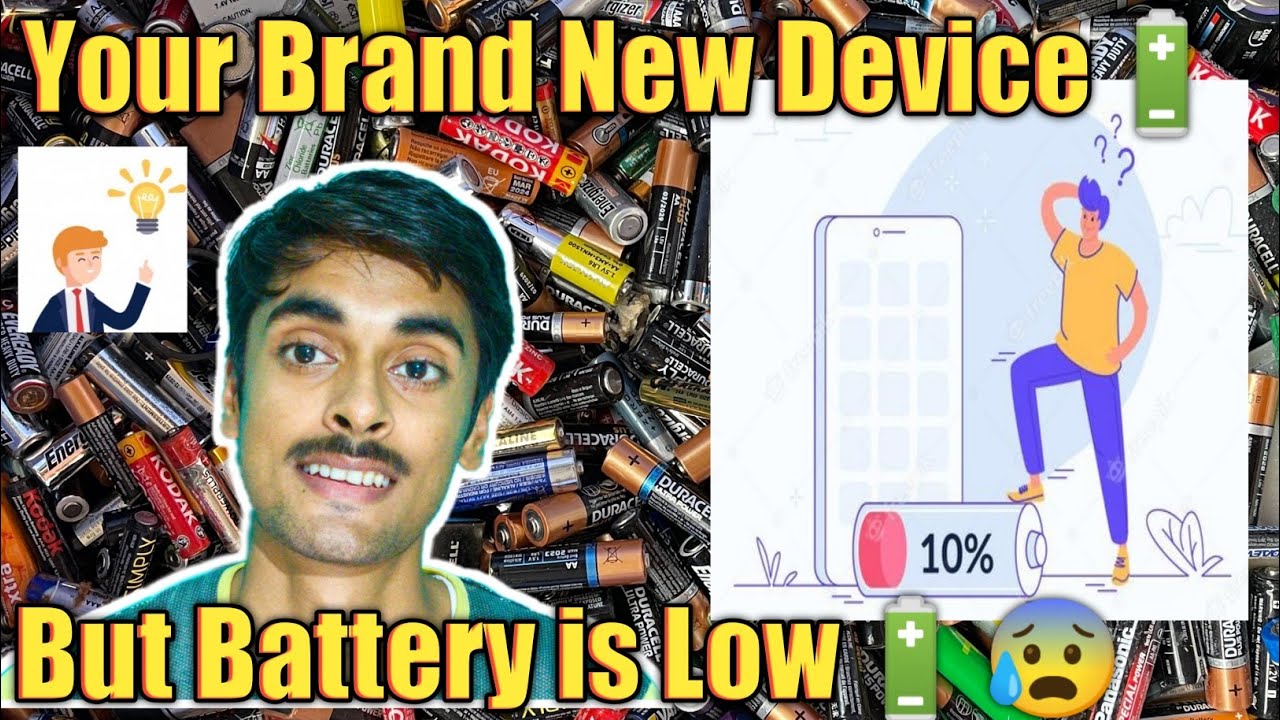Your Brand New Device 🔋 But battery is low 😰🤕 #solution