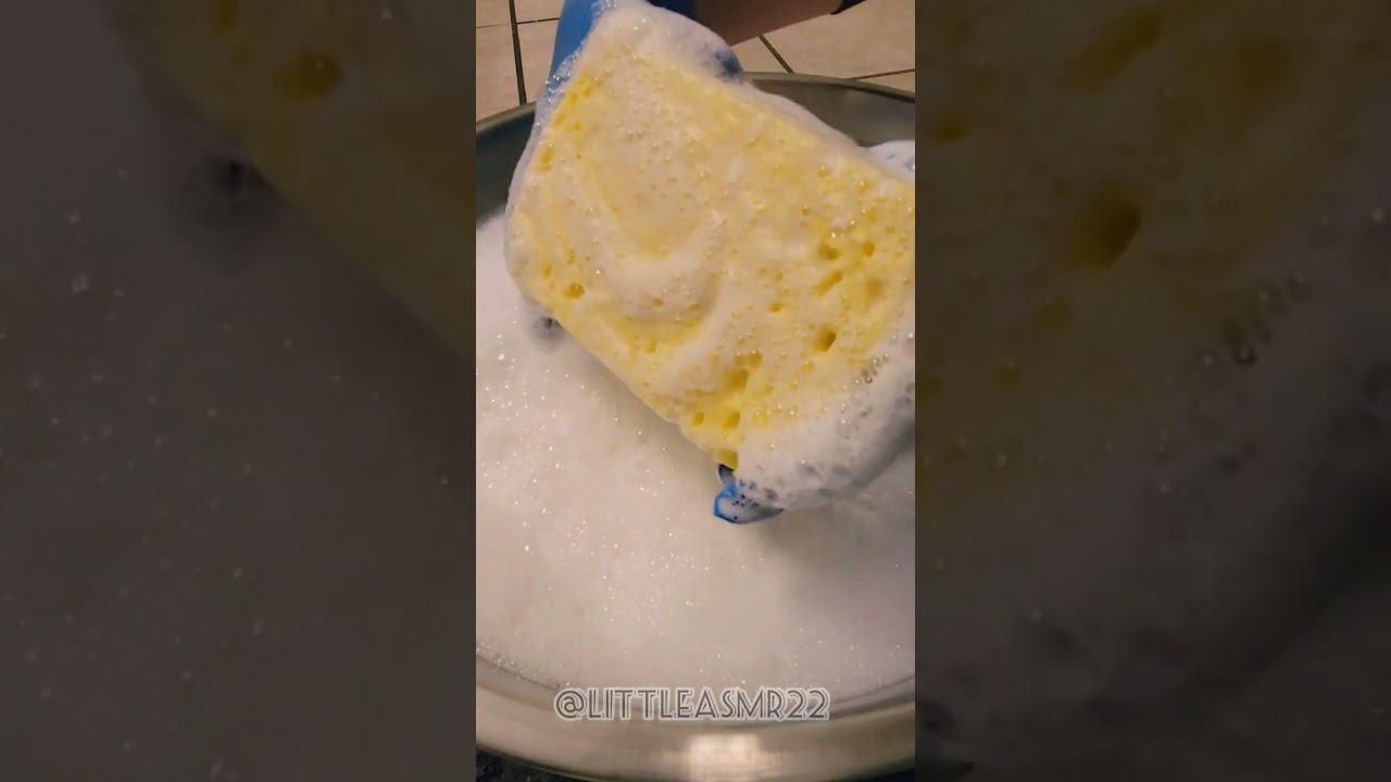 Pure Ajax Pino 🫶🫠 #spongeasmr #oddlysatisfying #squeezeasmr #suds #pine
