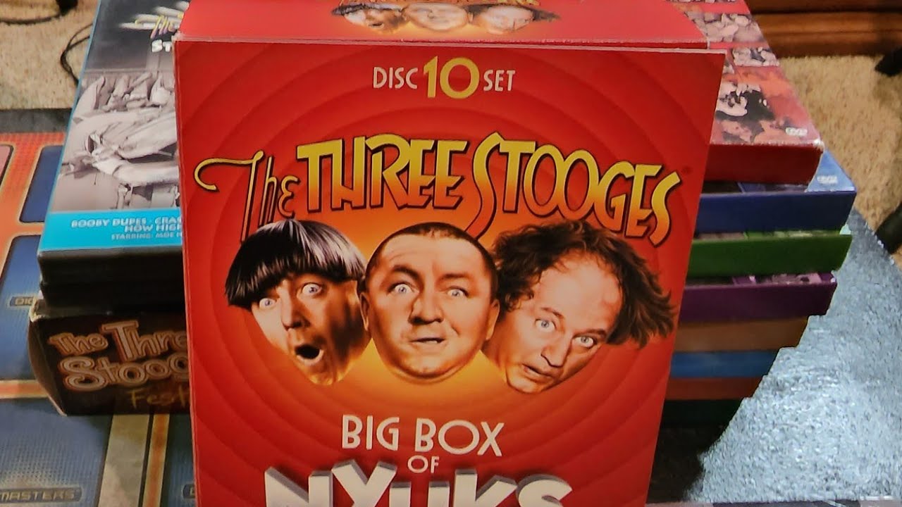 My Three Stooges DVD Collection Nyuk Nyuk