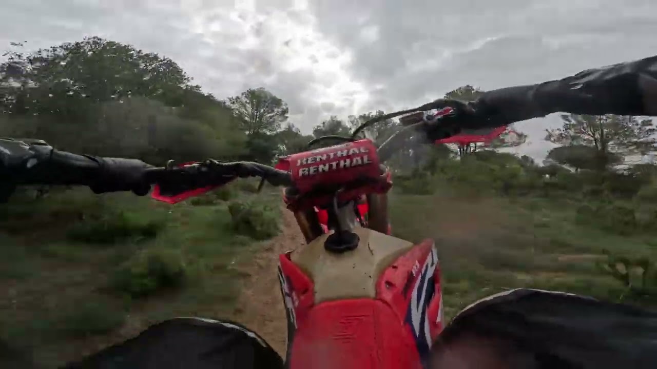 Honda CRF300RX-trail riding