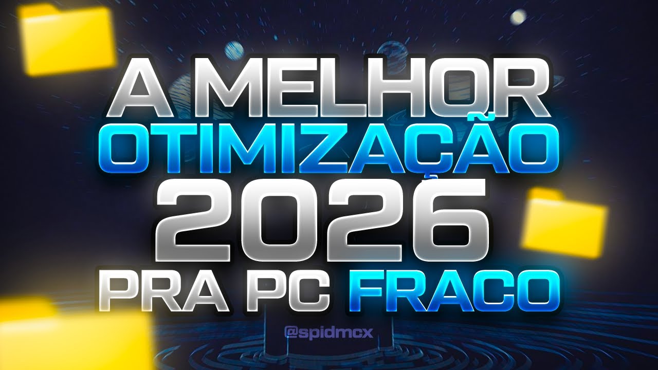 A MELHOR OTIMIZAÇÃO PARA SEU PC FRACO/FORTE 🔥🚀 GANHE FPS EM JOGOS ✅⚙ OTIMIZAÇÃO 2026 🔥🚀 FREEFIRE