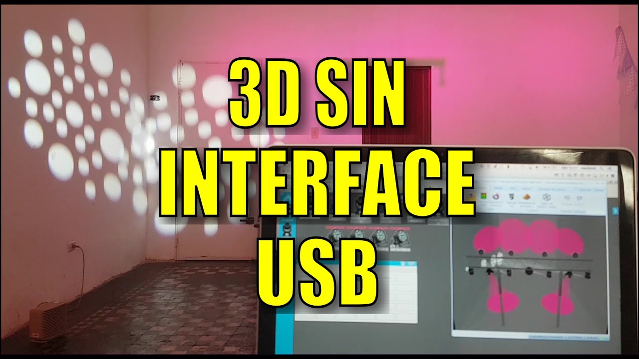 Magic 3D Sin la interface dmx USB conectada (Solución)