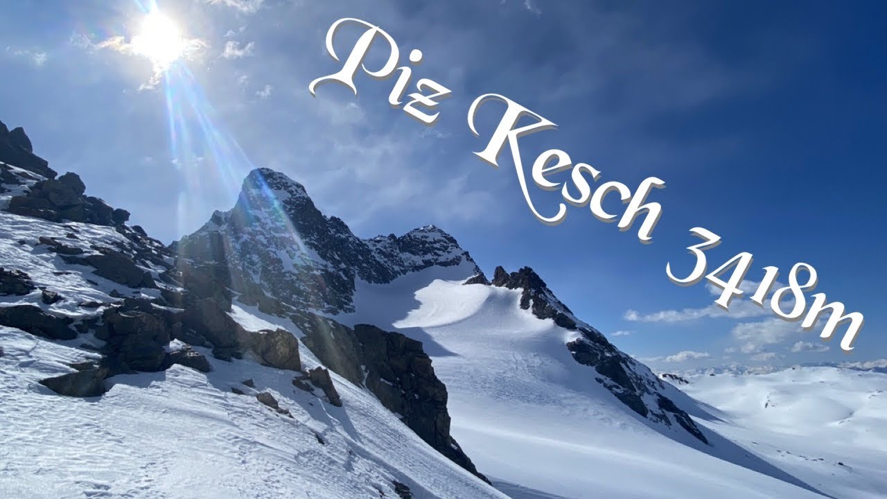 Piz Kesch 3418m Albula Alpen/Graubünden/Schweiz