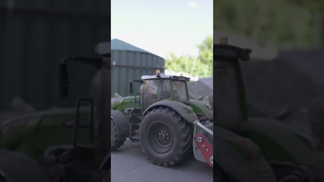 ECHTE Fr&auml;se f&uuml;r BRUDER Trecker 😍 - FINGER WEG vom Rotor!