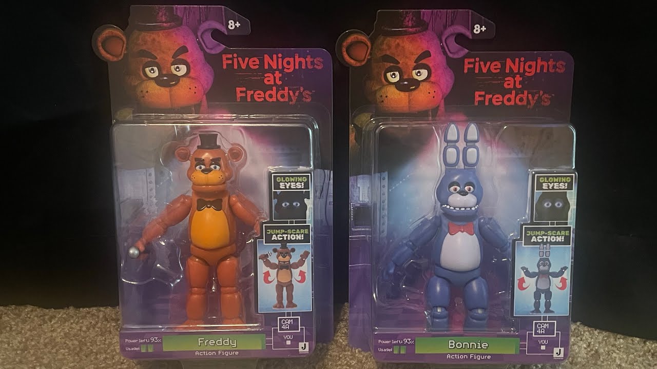 Распаковка 5-дюймовых фигурок Фредди Фазбера и Бонни от Jazwares!