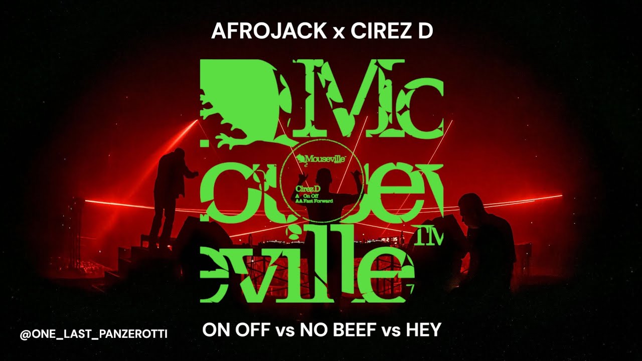 AFROJACK & CIREZ D | On Off vs No Beef vs Hey (AFROJACK UMF EUROPE 25 MASHUP)