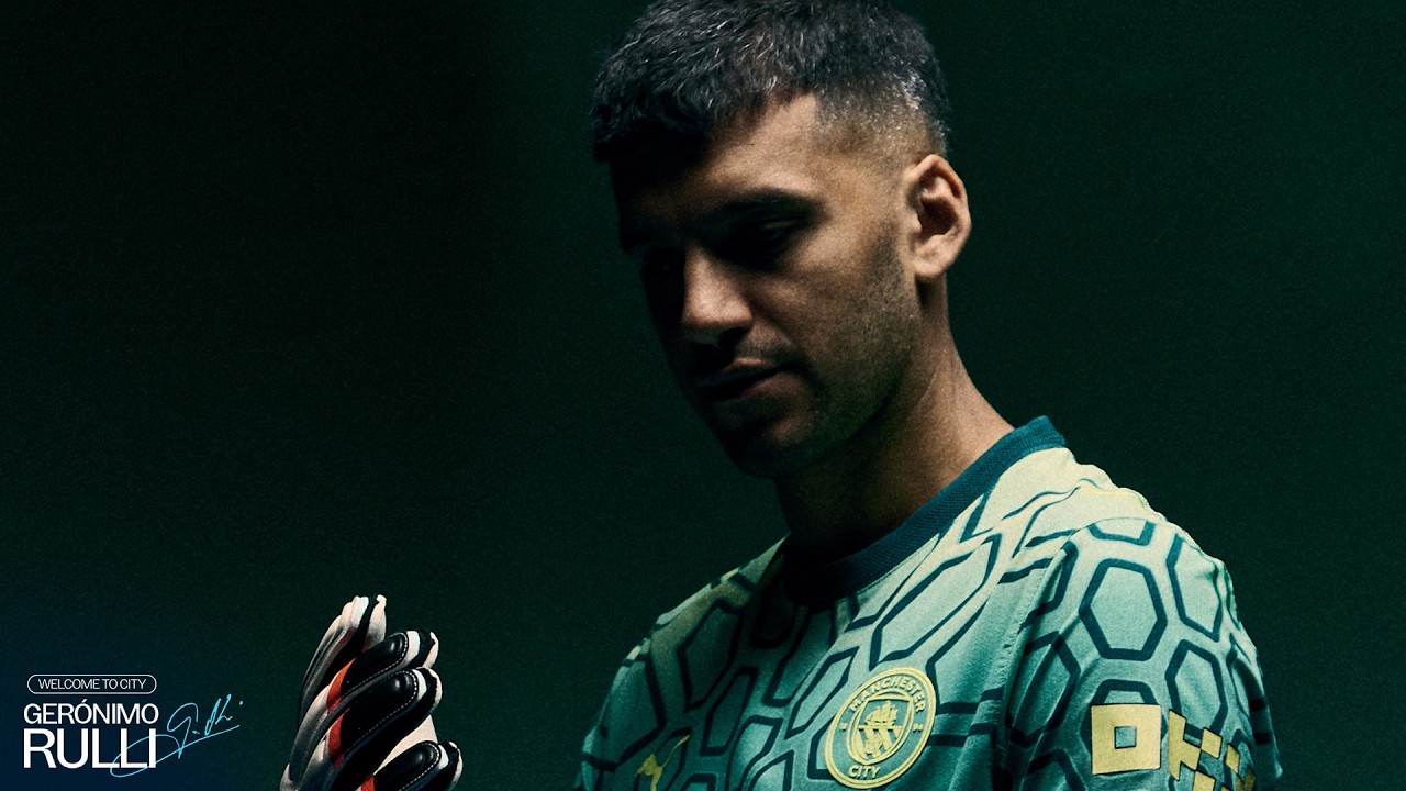 Ger&oacute;nimo Rulli First Interview | Welcome to Manchester City ✍️
