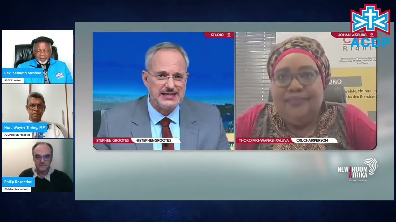 Should the state regulate your pastor? (ACDP interview on CRL Commission, 26 Aug 25) 