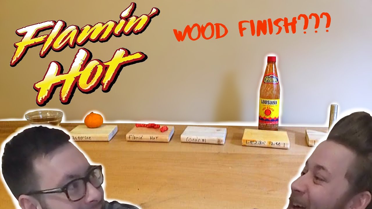 Weird Wood Stain Test - Spicy Edition