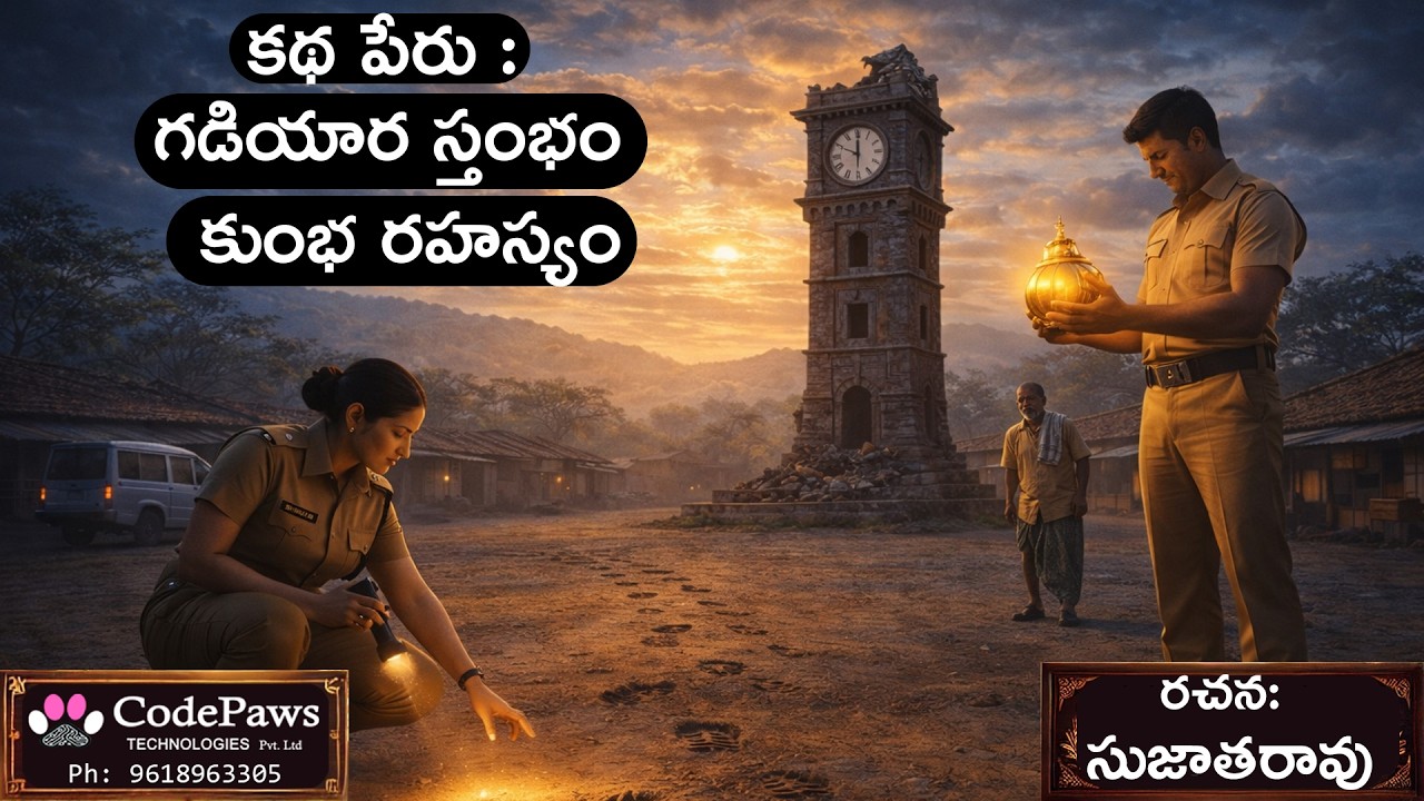 కథ పేరు : గడియార స్తంభం కుంభ రహస్యం