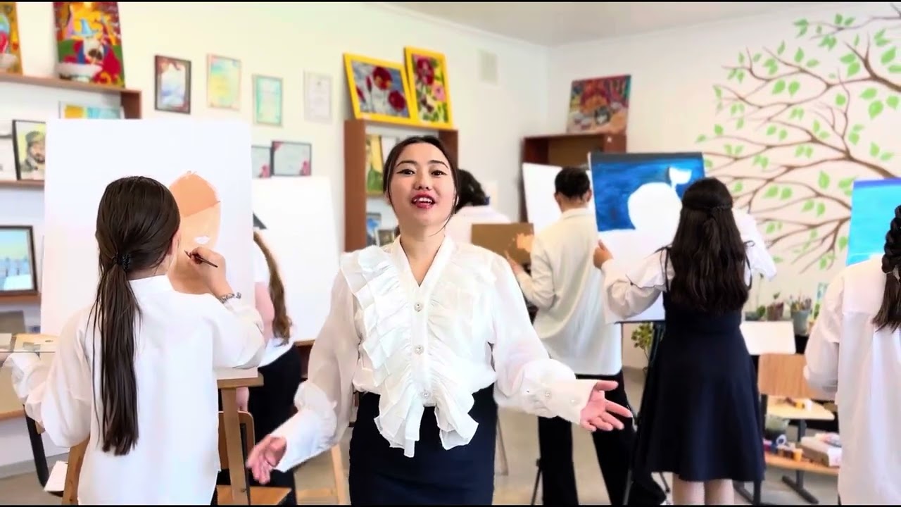 Абай облысы, Көкпекті ауданы, Оқушылар шығармашылық сарайының әнұраны