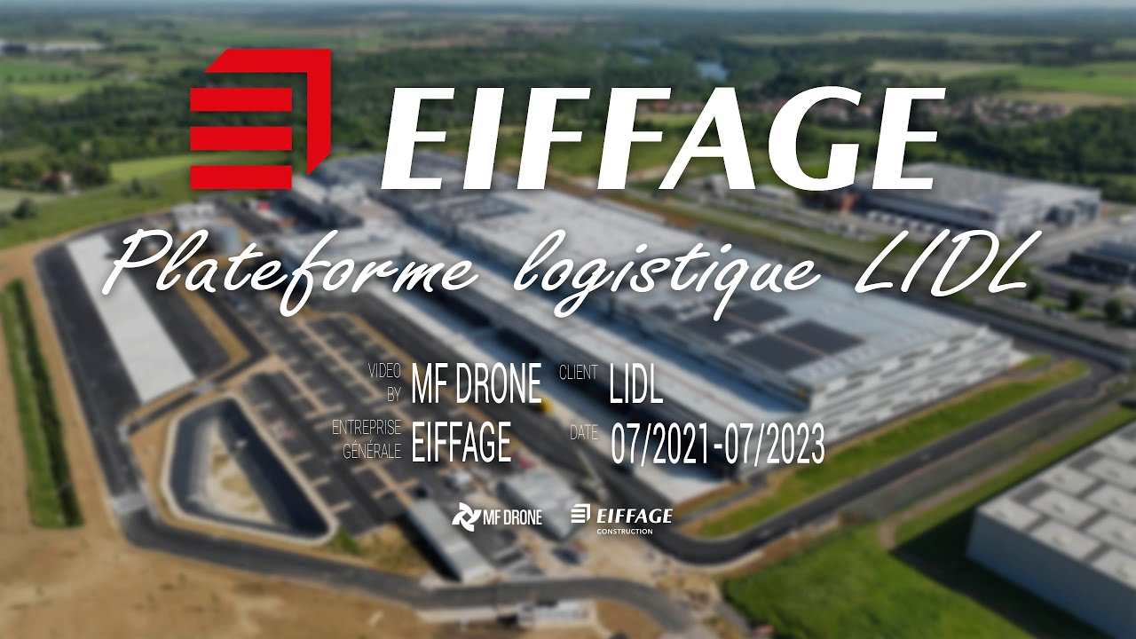 Vidéo finale du chantier de la plateforme LIDL Gondreville