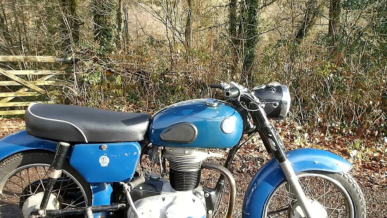 Тест-драйв мотоцикла AJS 350 Model 8, часть 1, после регулировки угла опережения зажигания (ранее...