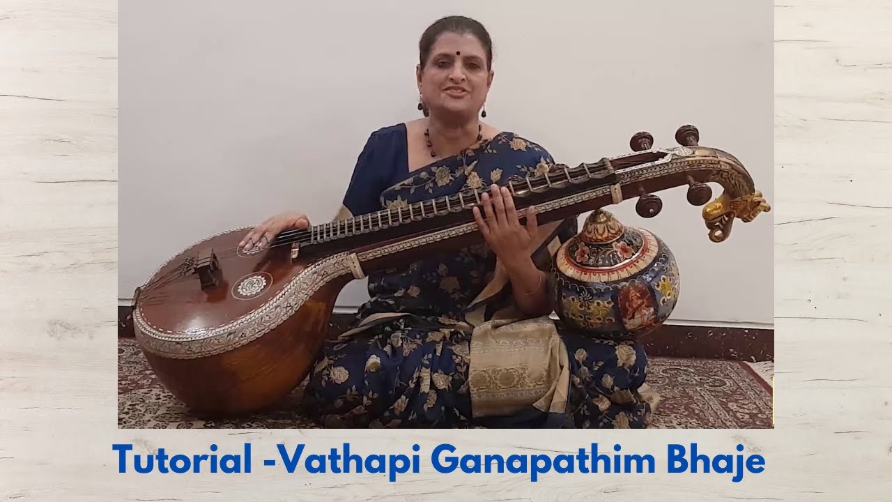 Vathapi Ganapathim Bhaje Tutorial ( Part 1) | Learn to make Sangathi's | Carnatic Music Krithi